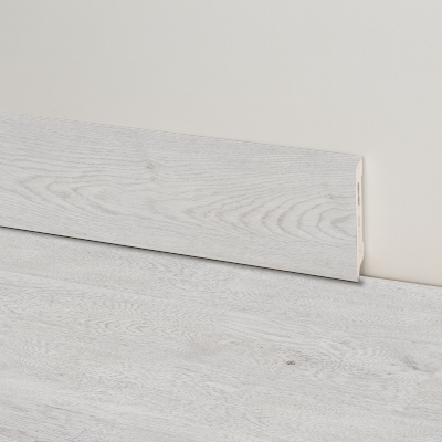 Clap battiscopa PVC tondo Salar 70x16x2200 mm - Déco, immagine 1