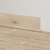 Clap battiscopa PVC tondo Takla 70x16x2200 mm