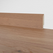 Clap Real battiscopa legno tondo Iurta 70x10x2400 mm