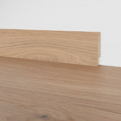 Clap Real battiscopa legno tondo Log 70x10x2400 mm