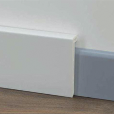 Clap copertura per battiscopa PVC Bianco 90x20x2500 mm - Déco, immagine 1