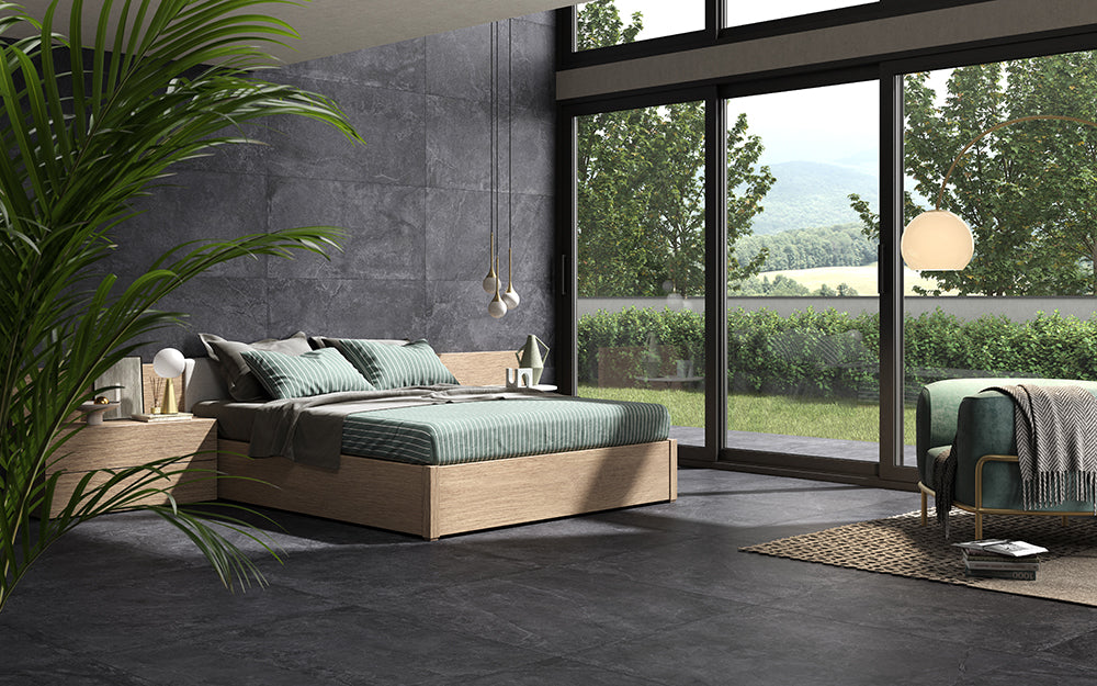 Evolution Black 60x120 Grip - Gres Porcellanato di Castelvetro - Prezzo solo €39.97! Compra ora su CEGO CERAMICHE