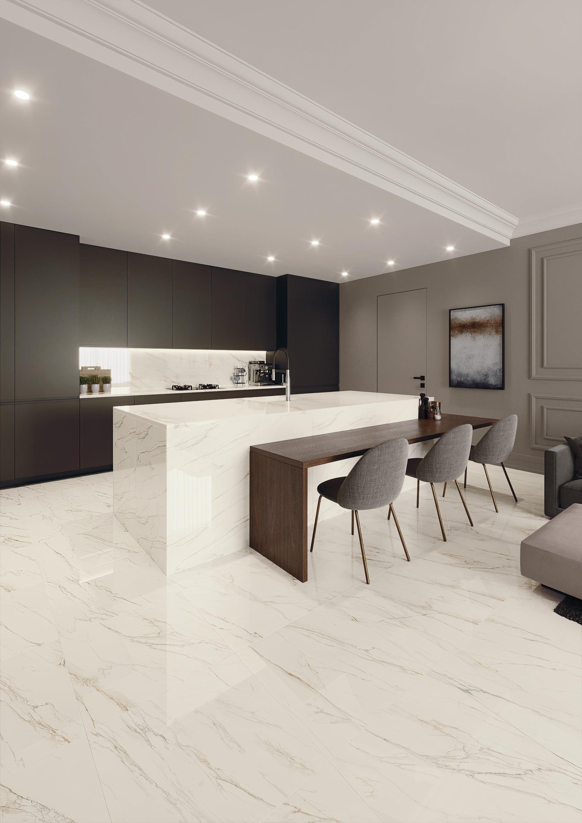 Mito Calacatta Oro 60x119,5 - Gres Porcellanato di Paul Ceramiche - Prezzo solo €49.90! Compra ora su CEGO CERAMICHE