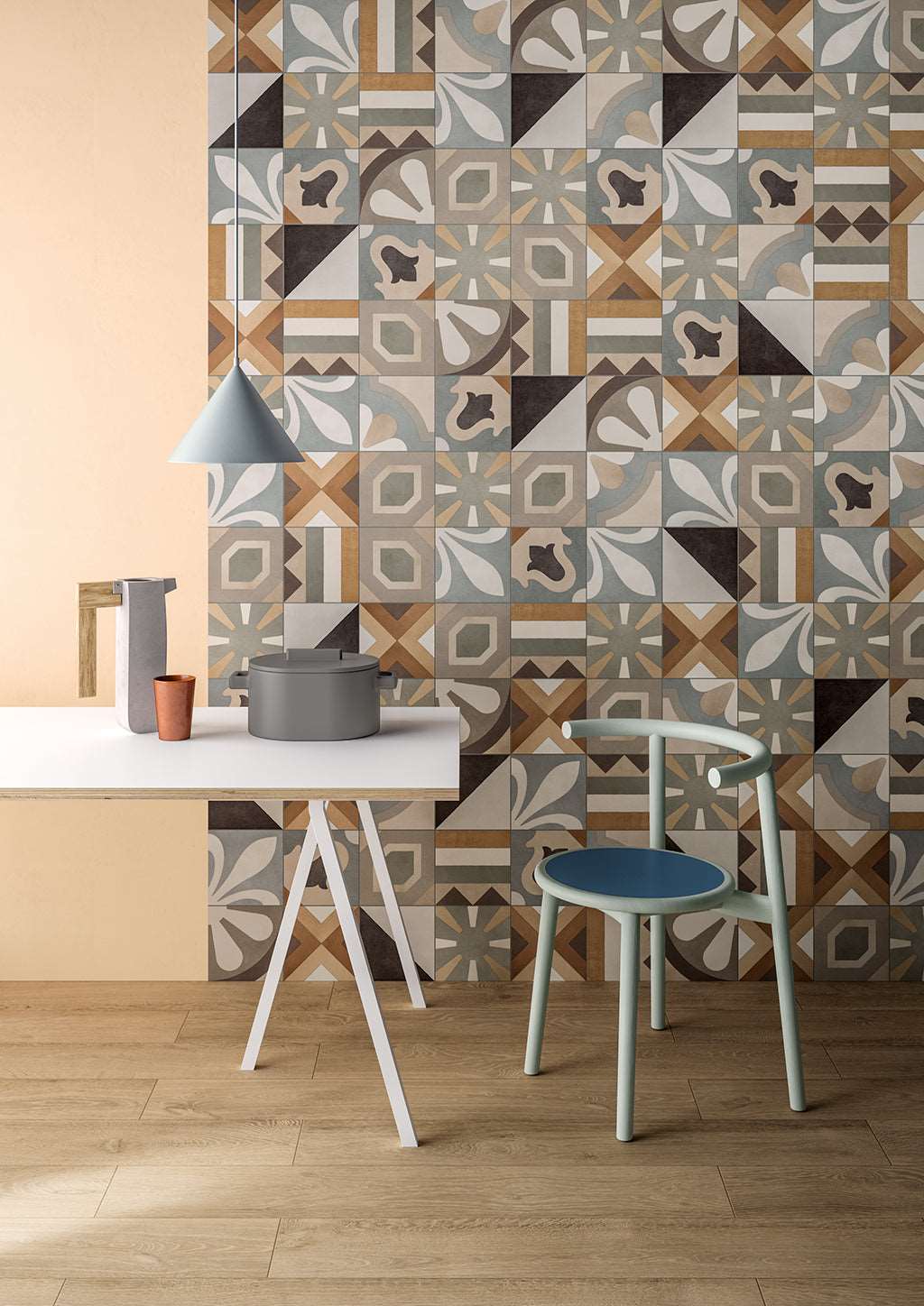 Cementine Boho MIX 20x20 - Gres Porcellanato di Fioranese - Prezzo solo €51.85! Compra ora su CEGO CERAMICHE