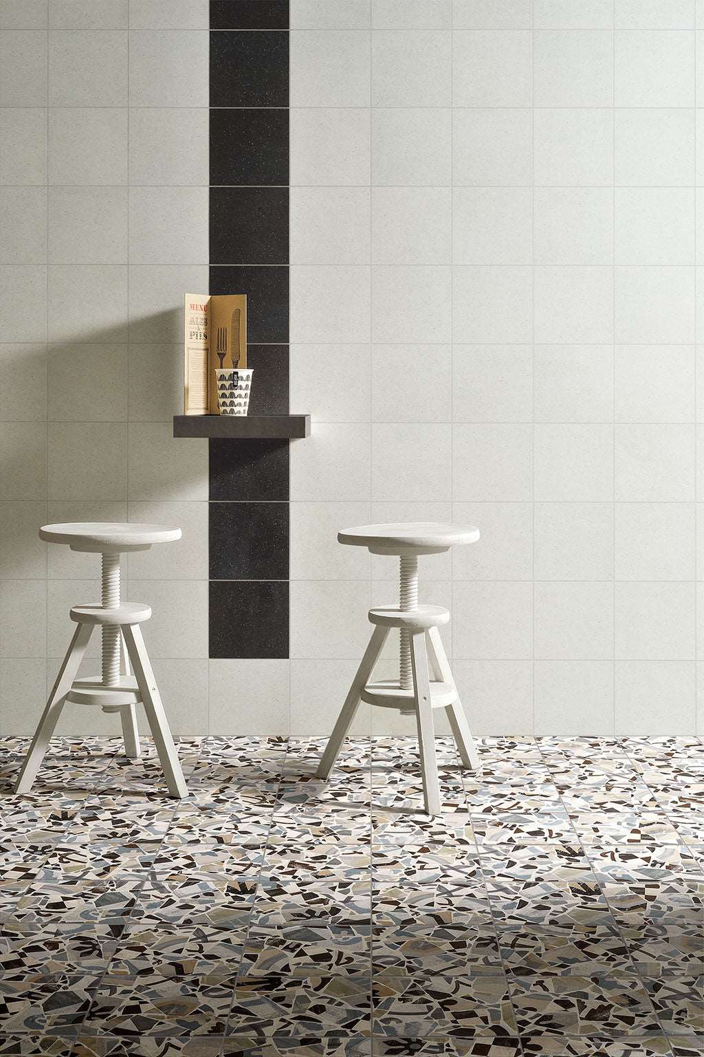 Cementine Cocci Bianco 20x20 - Gres Porcellanato di Fioranese - Prezzo solo €51.85! Compra ora su CEGO CERAMICHE