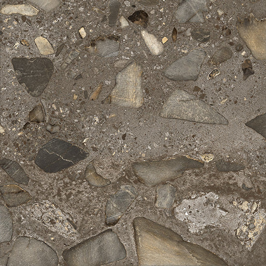 I Ciottoli Sassi Antracite 30,2x30,2 Naturale