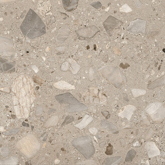 I Ciottoli Sassi Grigio 30,2x30,2 Levigato-Matt