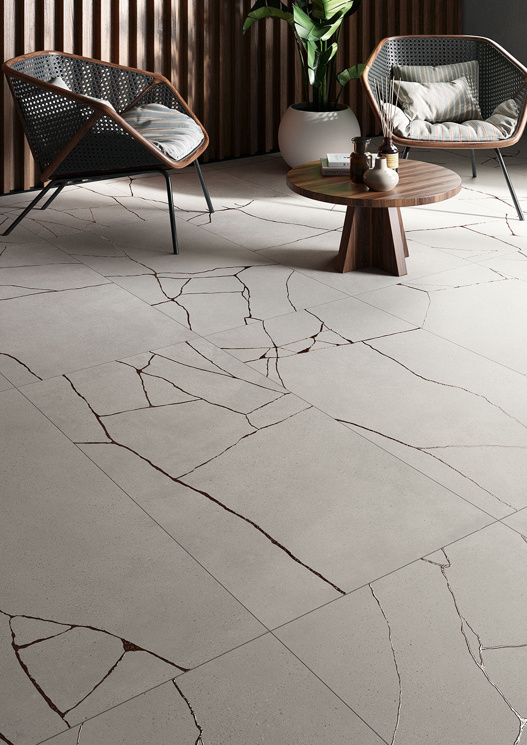 Kintsugi Hibi Fog 60,4x120,8 - Gres Porcellanato di Fioranese - Prezzo solo €61! Compra ora su CEGO CERAMICHE