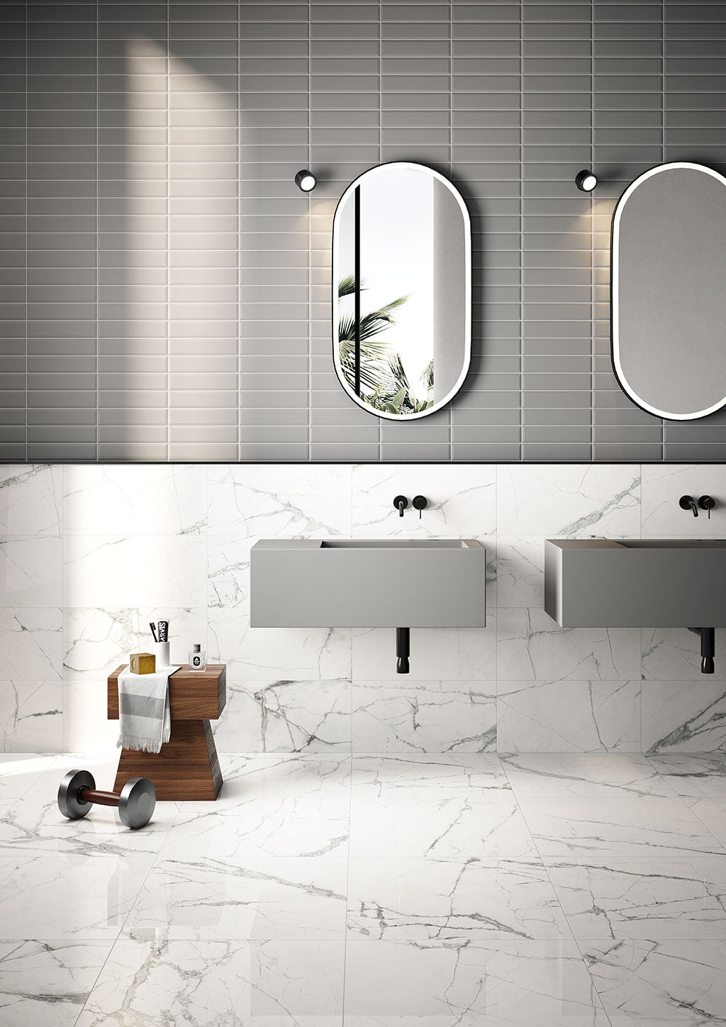 Marmorea Intensa Bianco Luce 15x15 levigato - Gres Porcellanato di Fioranese - Prezzo solo €30! Compra ora su CEGO CERAMICHE