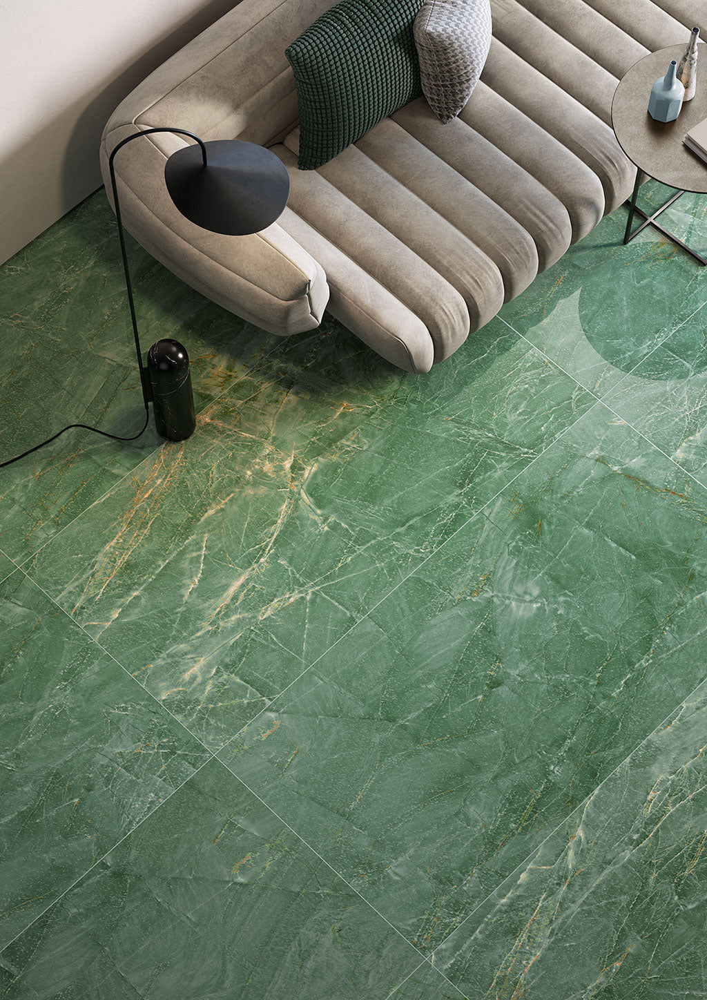 Marmorea Intensa Emerald Dream 60x60 levigato - Gres Porcellanato di Fioranese - Prezzo solo €63! Compra ora su CEGO CERAMICHE