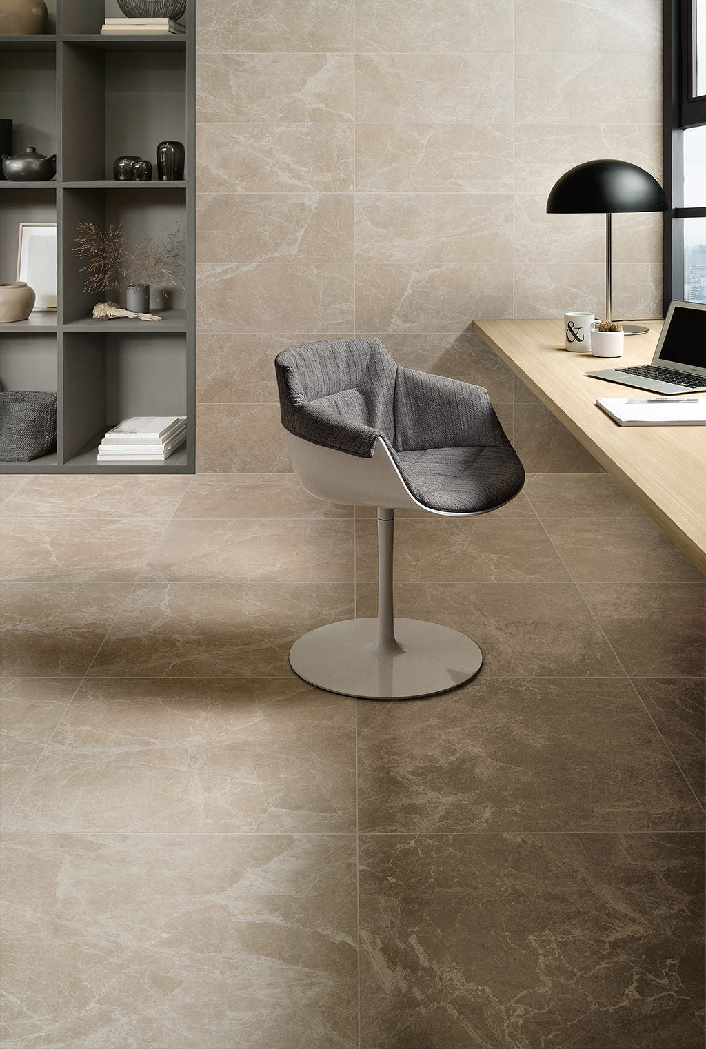 Marmorea 2 Oxford Greige effect 74x74 Levigato - Gres Porcellanato di Fioranese - Prezzo solo €44! Compra ora su CEGO CERAMICHE