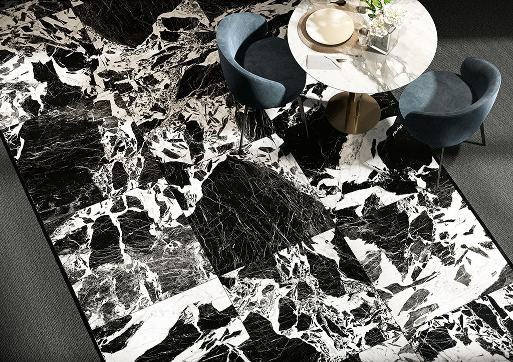 Prestige Black Antique Effect 74x74 Matt - Gres Porcellanato di Fioranese - Prezzo solo €37.90! Compra ora su CEGO CERAMICHE