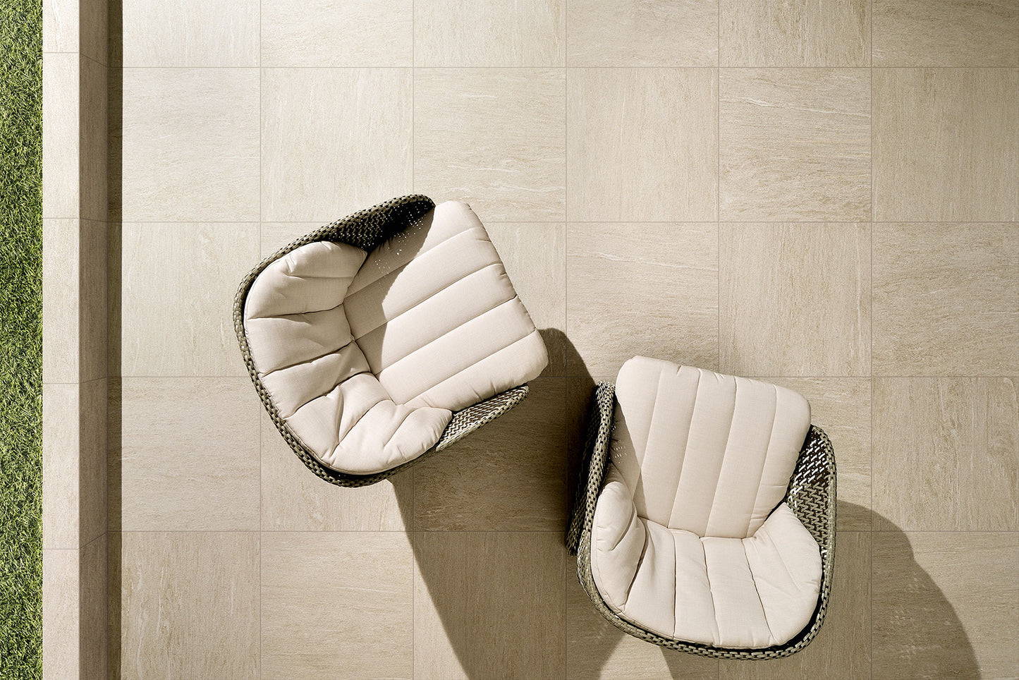 Dualmood Stone White 60x60 Esterno - Gres Porcellanato di Coem Ceramiche - Prezzo solo €44! Compra ora su CEGO CERAMICHE