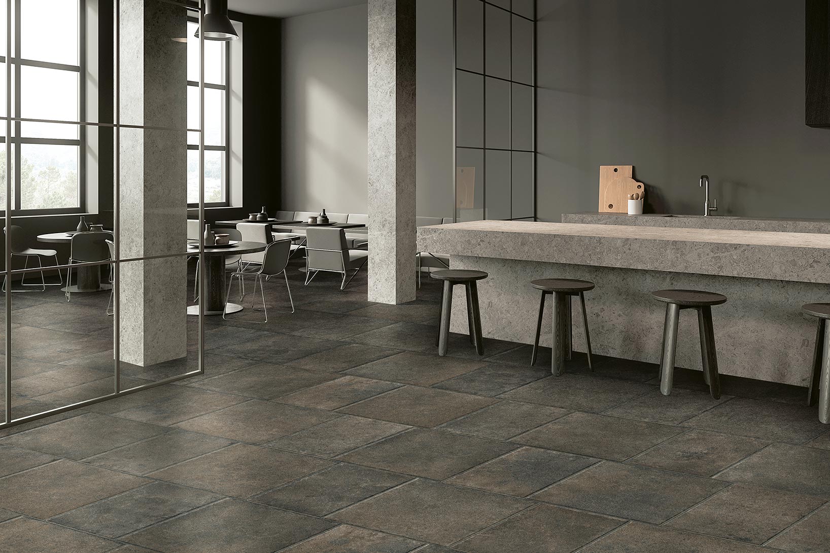 Gascogne Antracite 30,2x90,6 Naturale - Gres Porcellanato di Coem Ceramiche - Prezzo solo €62.35! Compra ora su CEGO CERAMICHE