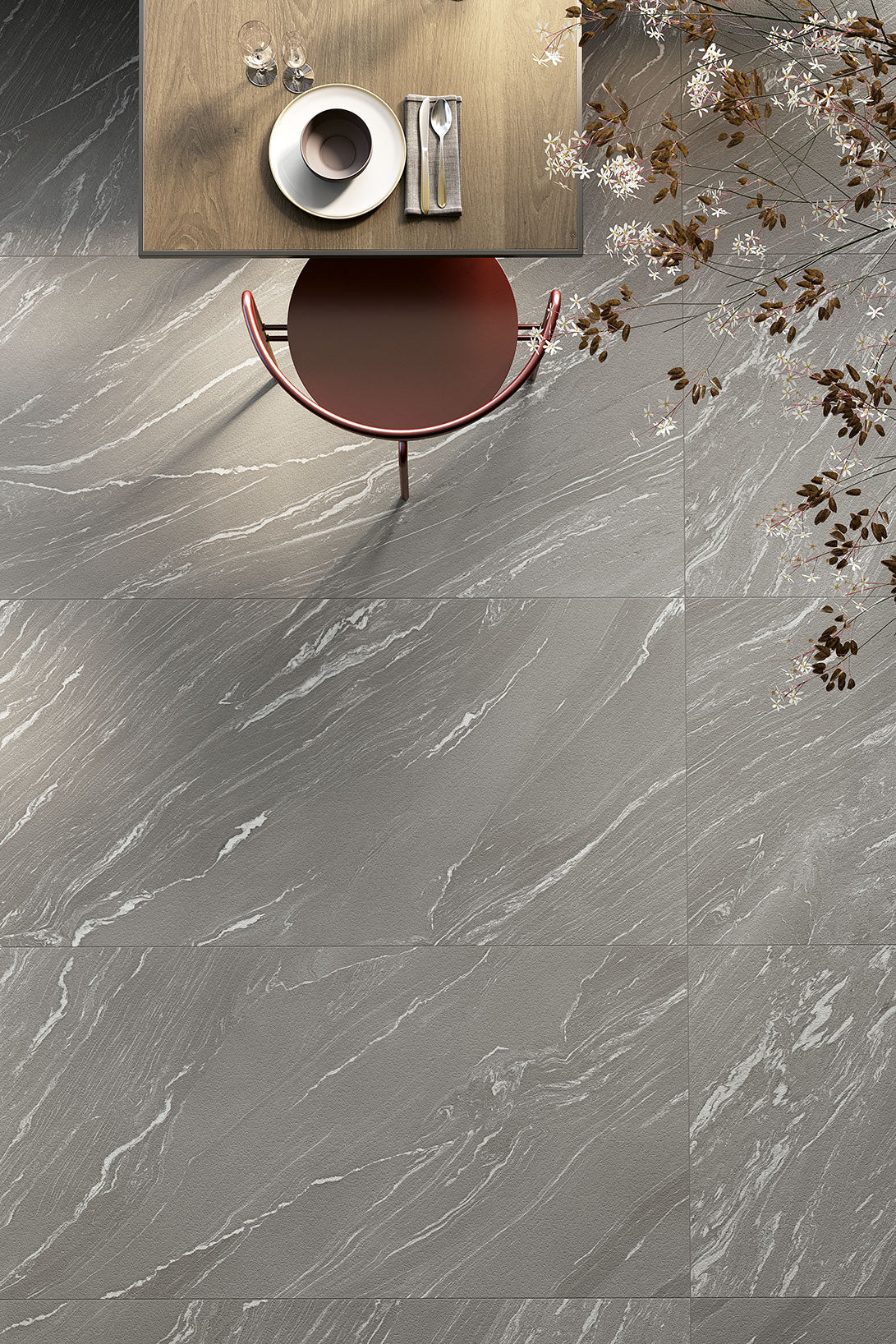 Pannonia Dark Grey 60,4x60,4 naturale - Gres Porcellanato di Coem Ceramiche - Prezzo solo €43! Compra ora su CEGO CERAMICHE