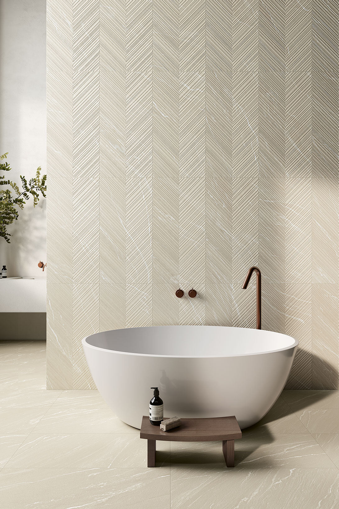 Pannonia Ivory 60,4x120,8 esterno - Gres Porcellanato di Coem Ceramiche - Prezzo solo €57.50! Compra ora su CEGO CERAMICHE