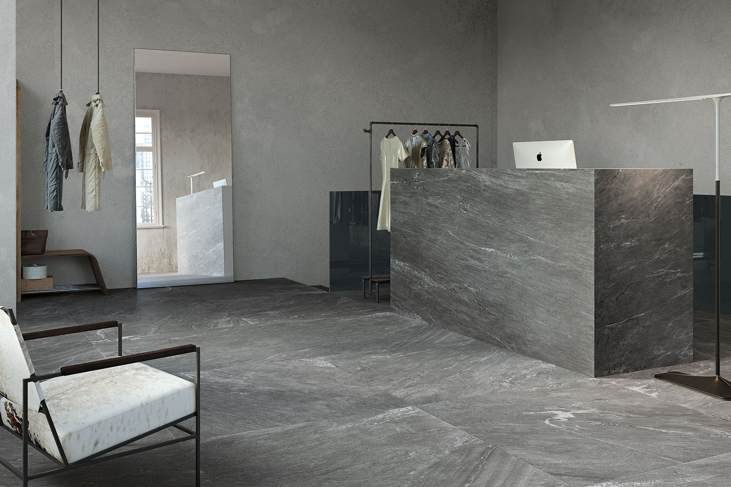 Cardoso Grigio Scuro 30x120 Naturale - Gres Porcellanato di Coem Ceramiche - Prezzo solo €57.80! Compra ora su CEGO CERAMICHE