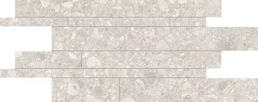 Ergon Lombarda Bianco Listelli Sfalsati 30x60 Naturale