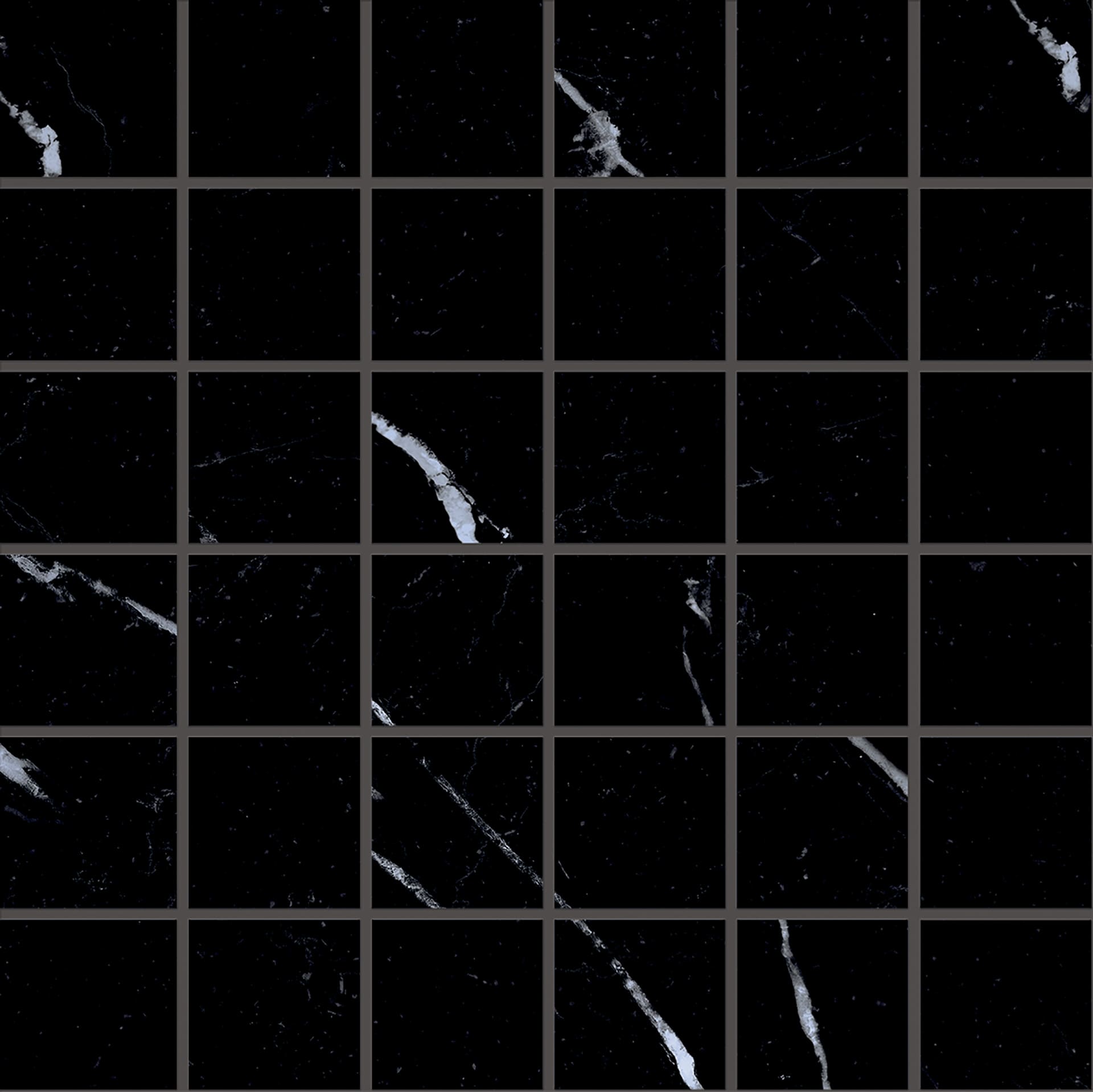 Emilceramica Tele di Marmo Selection Nero Marquinia Mosaico 5x5 Naturale EK4L | Miglior prezzo nel 2025 su Cego Ceramiche