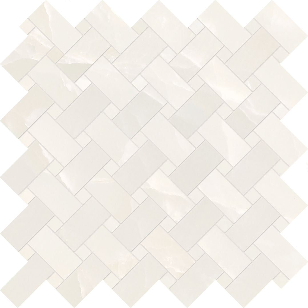 Emilceramica Tele di Marmo Onyx Ivory Silktech Intrecci EKZK | Miglior prezzo nel 2025 su Cego Ceramiche