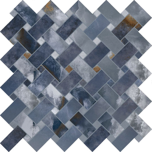 Emilceramica Tele di Marmo Onyx Blue Silktech Intrecci - Gres Porcellanato di Emilceramica - Prezzo solo €54.98! Compra ora su CEGO CERAMICHE