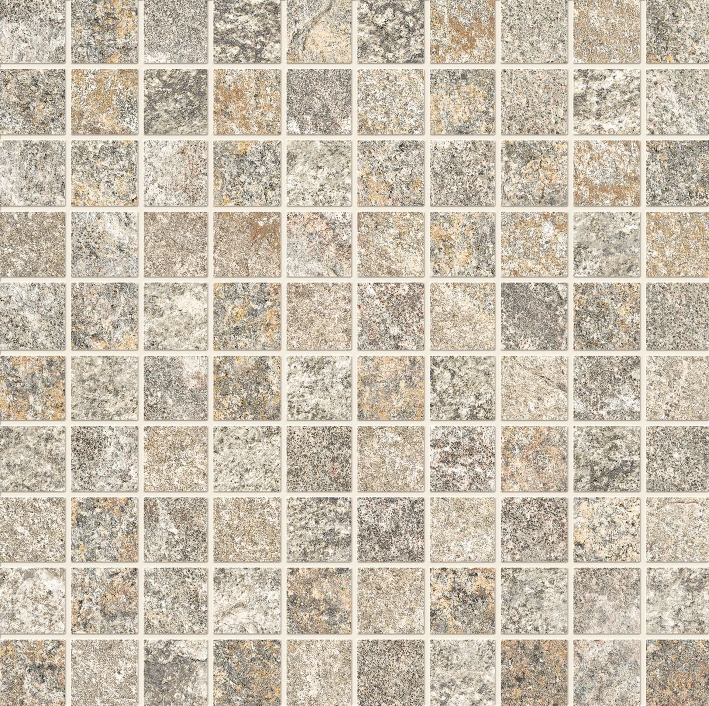 Ergon Oros Stone Greige Mosaico 3x3 Nat - Gres Porcellanato di Ergon - Prezzo solo €48.41! Compra ora su CEGO CERAMICHE