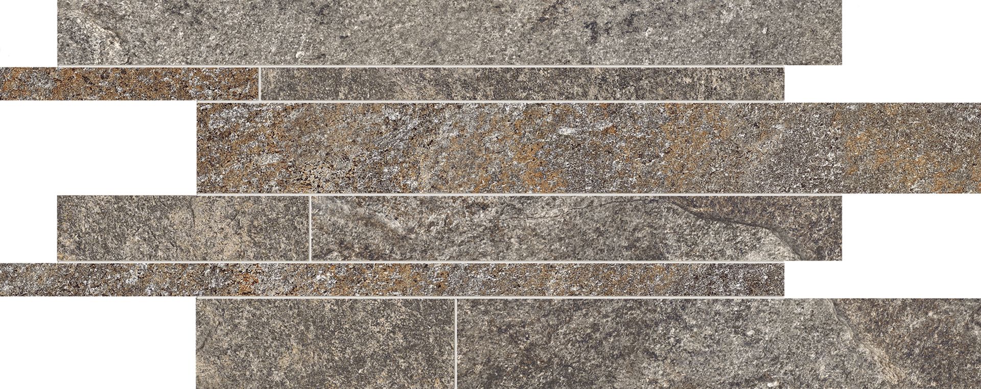 Ergon Oros Stone Anthracite Listelli Sfalsati Nat - Gres Porcellanato di Ergon - Prezzo solo €49.49! Compra ora su CEGO CERAMICHE