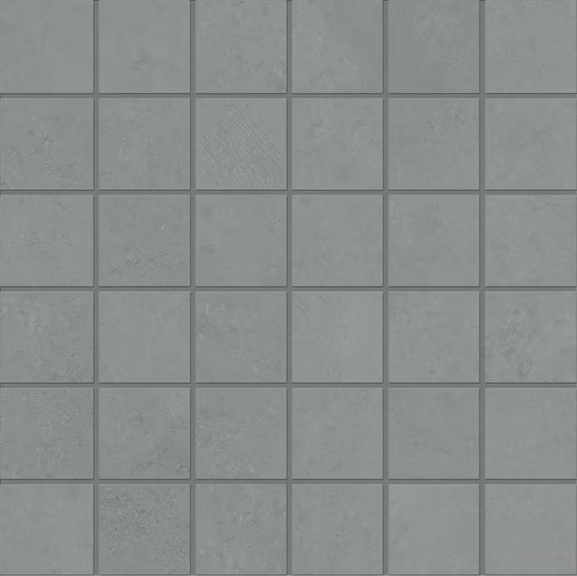 Ergon Pigmento Mosaico Grigio Basalto 5x5 Silktech