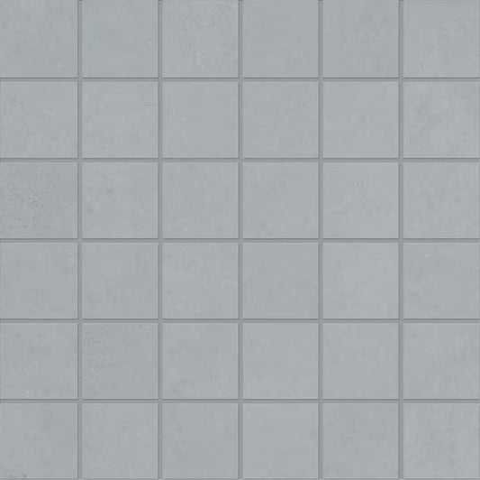Ergon Pigmento Mosaico Grigio Avio 5x5 Silktech