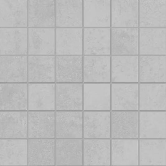 Ergon Pigmento Mosaico Grigio Cenere 5x5 Silktech