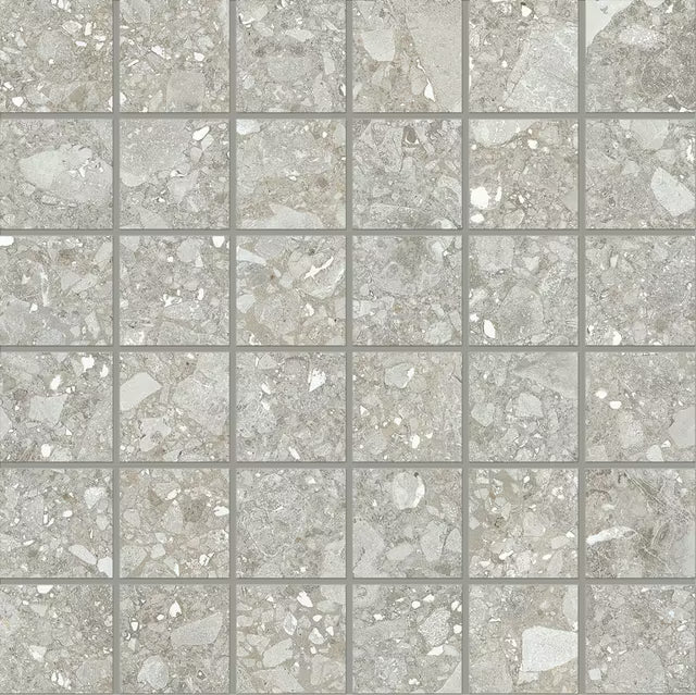 Ergon Lombarda Cenere Mosaico 30x30 Nat