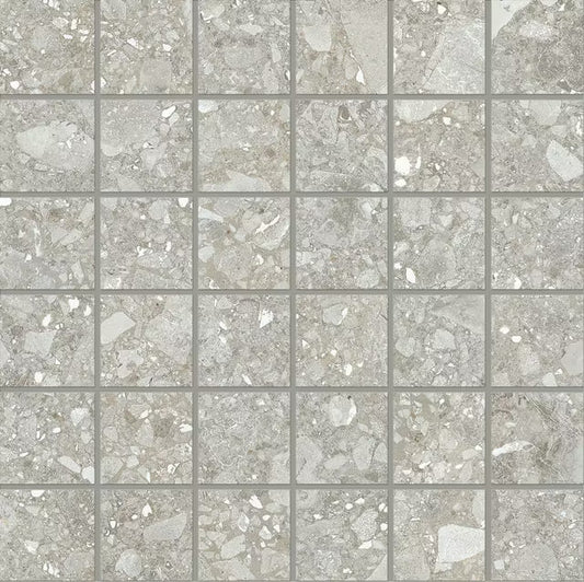 Ergon Lombarda Cenere Mosaico 30x30 Nat