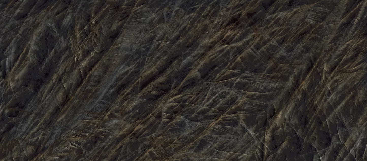 Emilceramica Tele di Marmo Crystal Vitrum Black Full Lappato 120x278