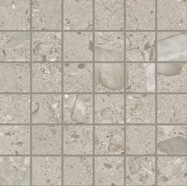 Ergon GemmaStone Gemma Giant Basalto Mosaico 5x5 Silktech R10