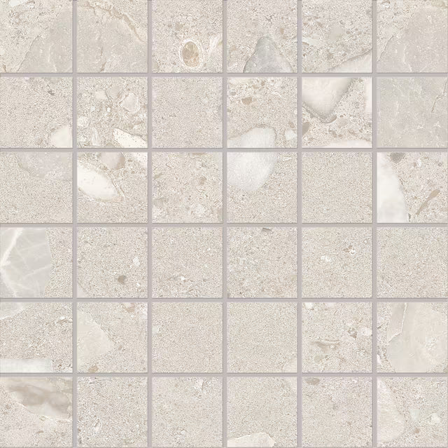 Ergon GemmaStone Gemma Giant Greige Mosaico 5x5 Silktech R10