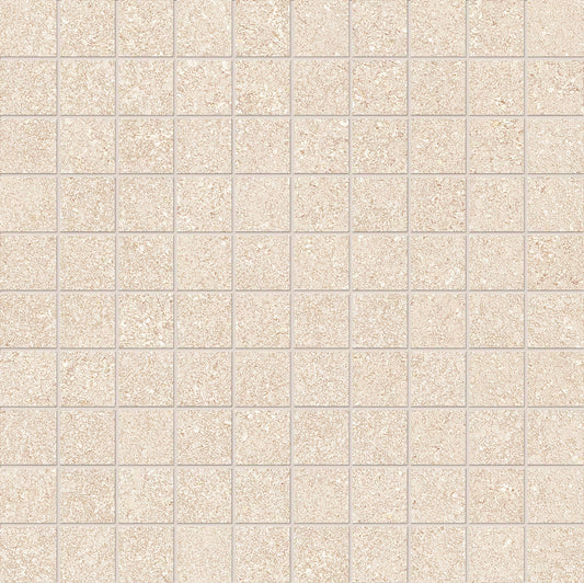 Emilceramica Pietra Essenza Sabbia Mosaico 3x3 Silktech