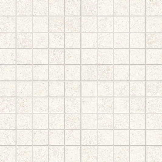 Emilceramica Pietra Essenza Cotone Mosaico 3x3 Silktech