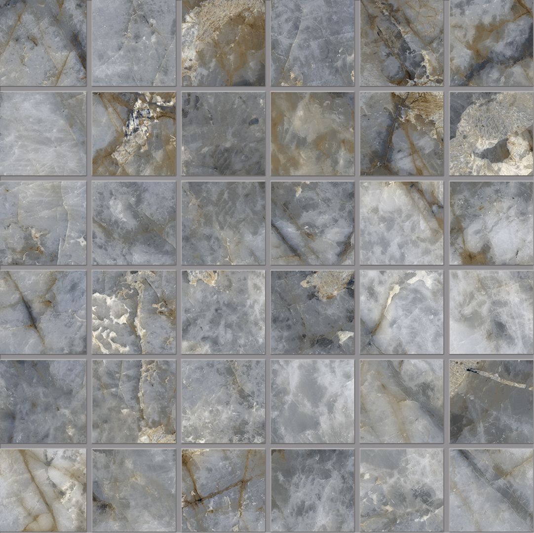 Emilceramica Tele di Marmo Revolution Blu Ande Mosaico 5x5 Full Lappato EHP1 | Miglior prezzo nel 2025 su Cego Ceramiche