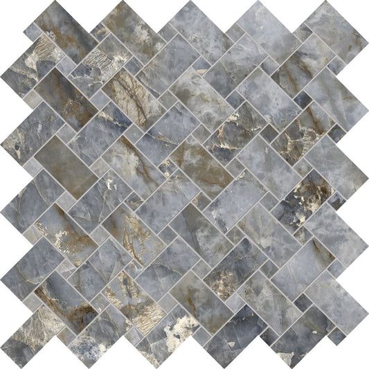 Emilceramica Tele di Marmo Revolution Blu Ande Intrecci 30x30 Naturale EHPH | Miglior prezzo nel 2025 su Cego Ceramiche