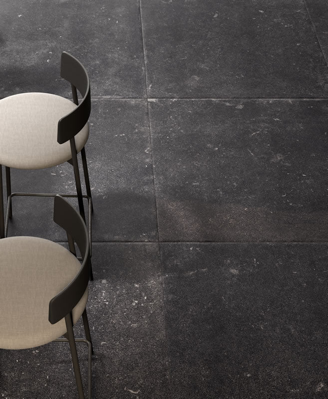 Evolution Evo Noir 100x100 - Gres Porcellanato di Kronos Ceramiche - Prezzo solo €106.50! Compra ora su CEGO CERAMICHE