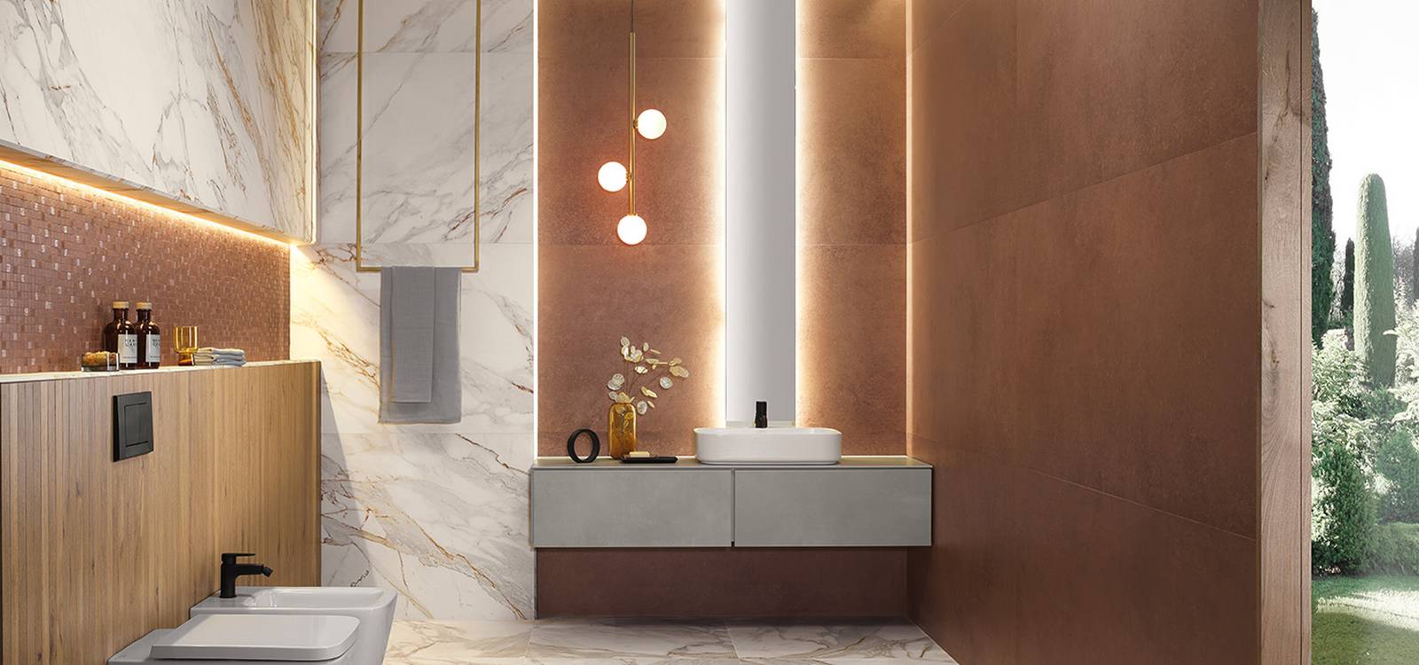 Roma Stone Calacatta Oro 120x120 Matt R9 - Gres Porcellanato di Fap Ceramiche - Prezzo solo €114! Compra ora su CEGO CERAMICHE