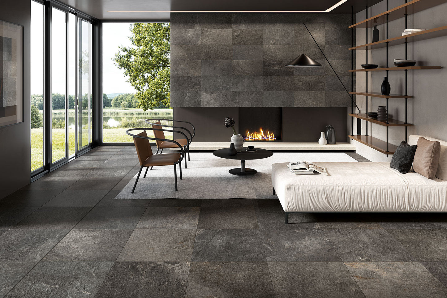 Kavastone Black 30x120 naturale - Gres Porcellanato di Coem Ceramiche - Prezzo solo €58! Compra ora su CEGO CERAMICHE