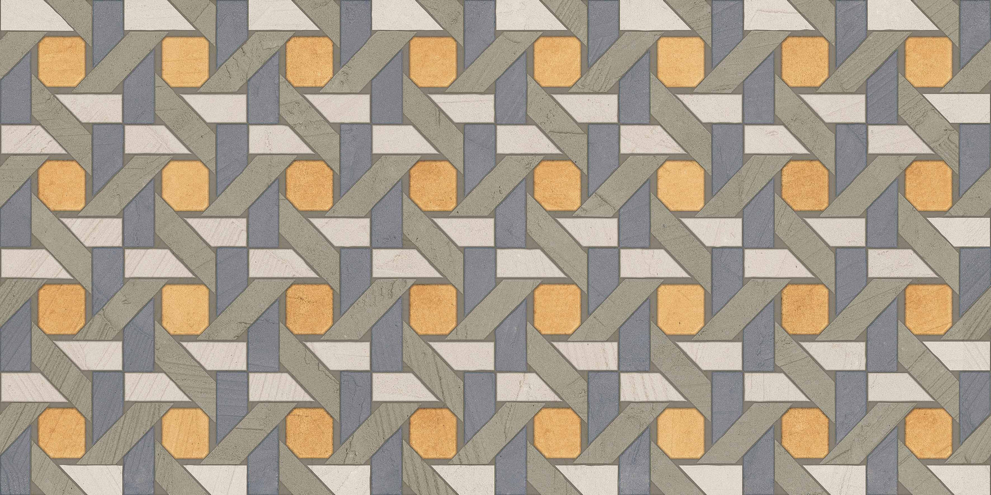 Gardenia&Ariana I Pigmenti Rattan Decorato Naturale 3D Rettificato 8,5mm 60x120