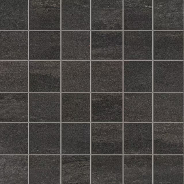 Ergon Stone Project Black Mosaico 30x30 Naturale