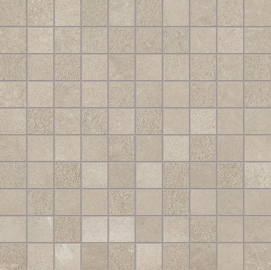 Ergon Tr3nd Sand Concrete Mosaico 30x30 Naturale R10