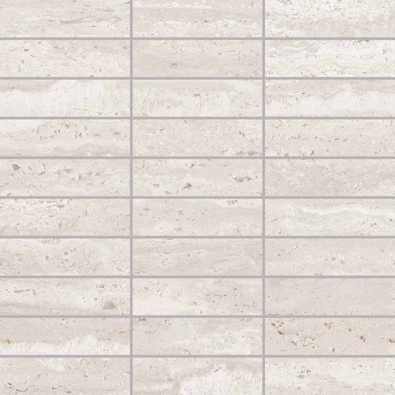 Keope Trevi Pearl Mosaico Listelli 30x30 Silky