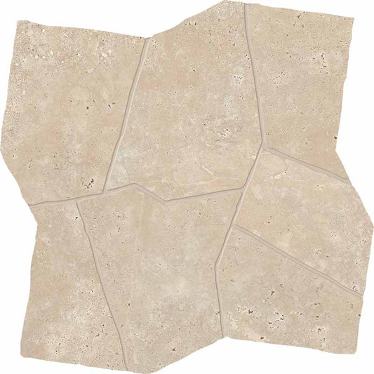 Keope Trevi Cross Walnut Palladiana 50x50 Strutturato R11