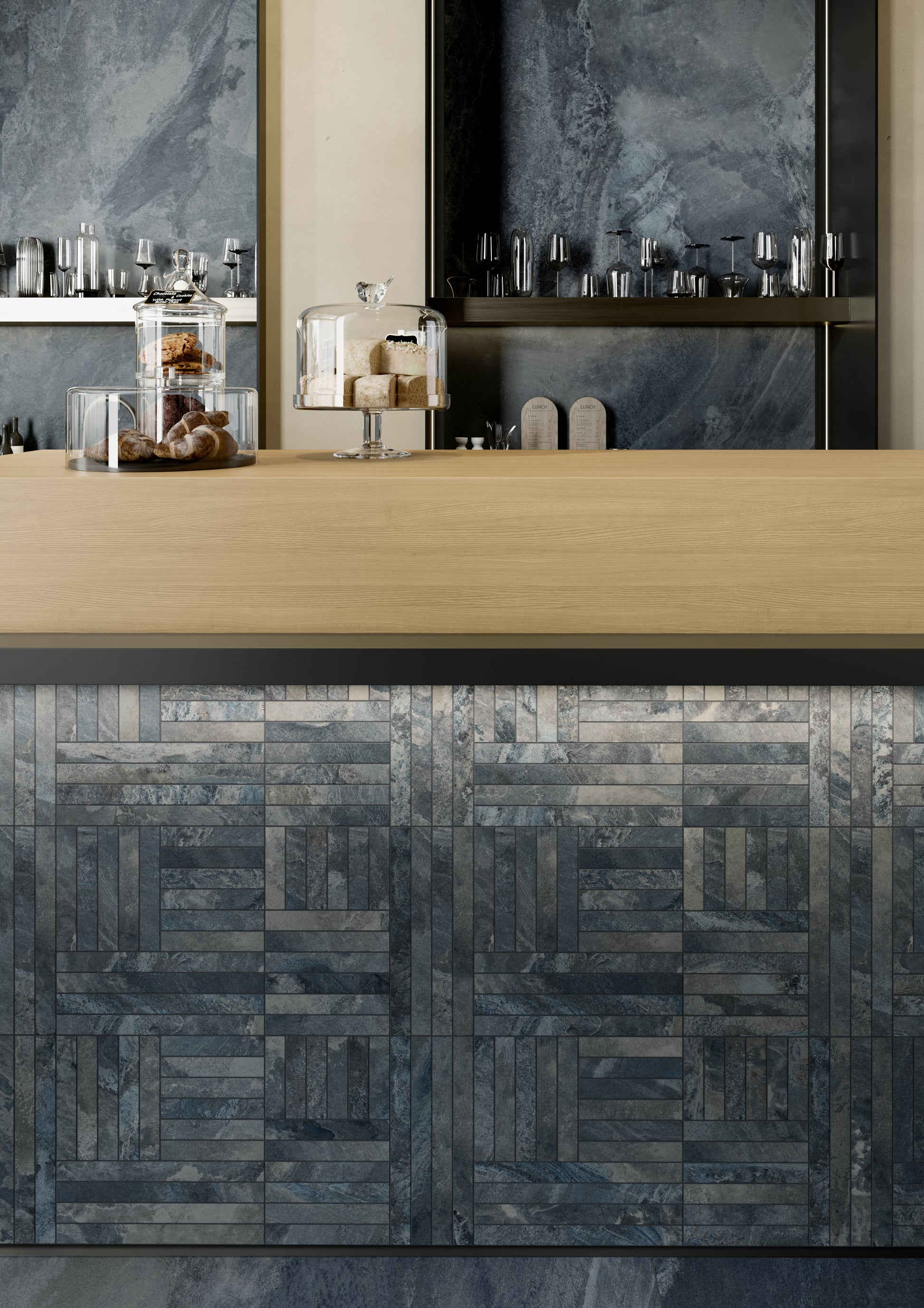 Deep Stone Blue 120x280 Lappato - Gres Porcellanato di LA FABBRICA AVA - Prezzo solo €253.13! Compra ora su CEGO CERAMICHE