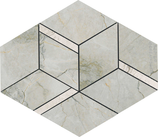 Blogheri Stone Sage Rombo 37x22 - Gres Porcellanato di LA FABBRICA AVA - Prezzo solo €60! Compra ora su CEGO CERAMICHE