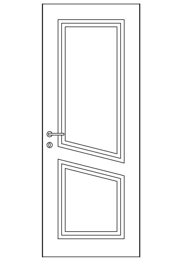 Bertolotto Pantonext - Plana Argento (scorrevole esterno muro su binario)